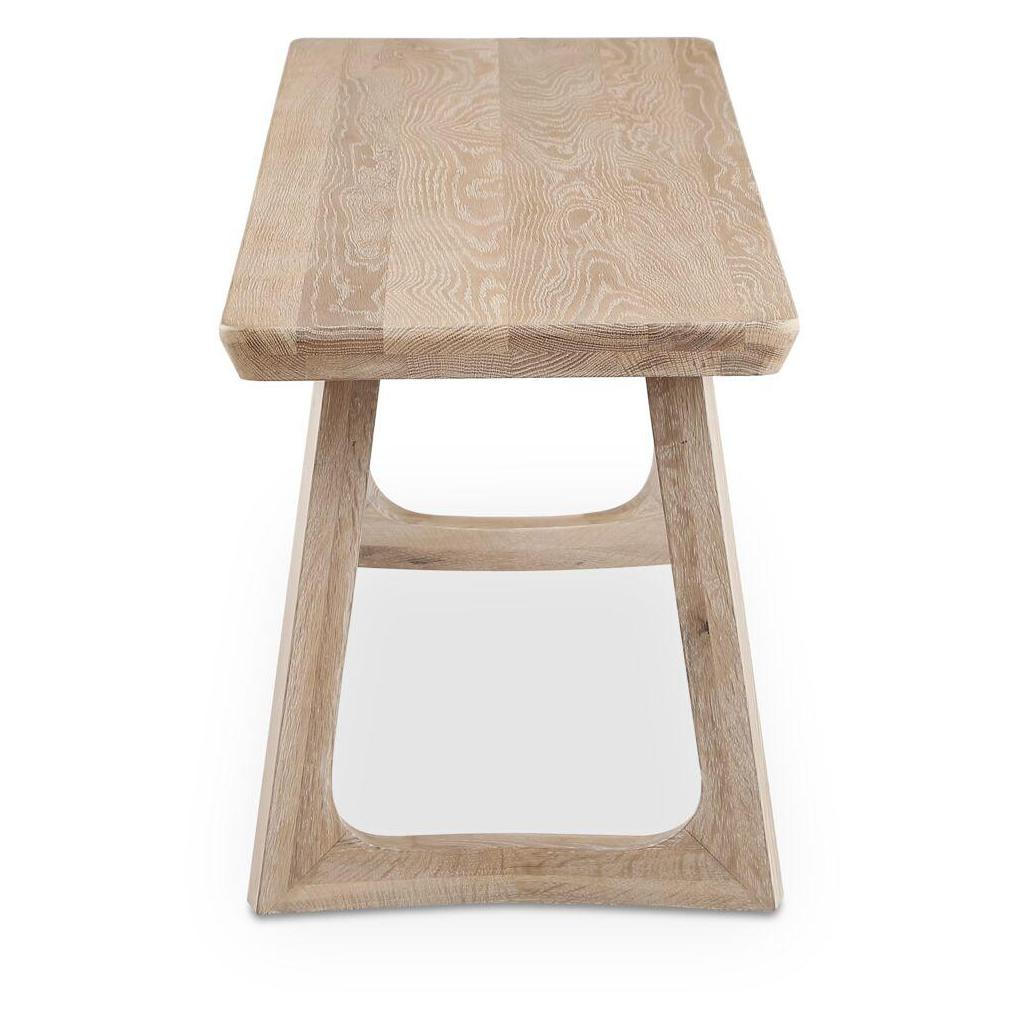 Silas Dining Bench Oak 4 Silas Dining Bench Oak - Image 4
