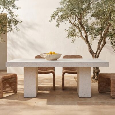 Antonius Outdoor Dining Table Terrazzo 4 Antonius Outdoor Dining Table Terrazzo BQ-1000-05-0 BQ 1000 05 0 10
