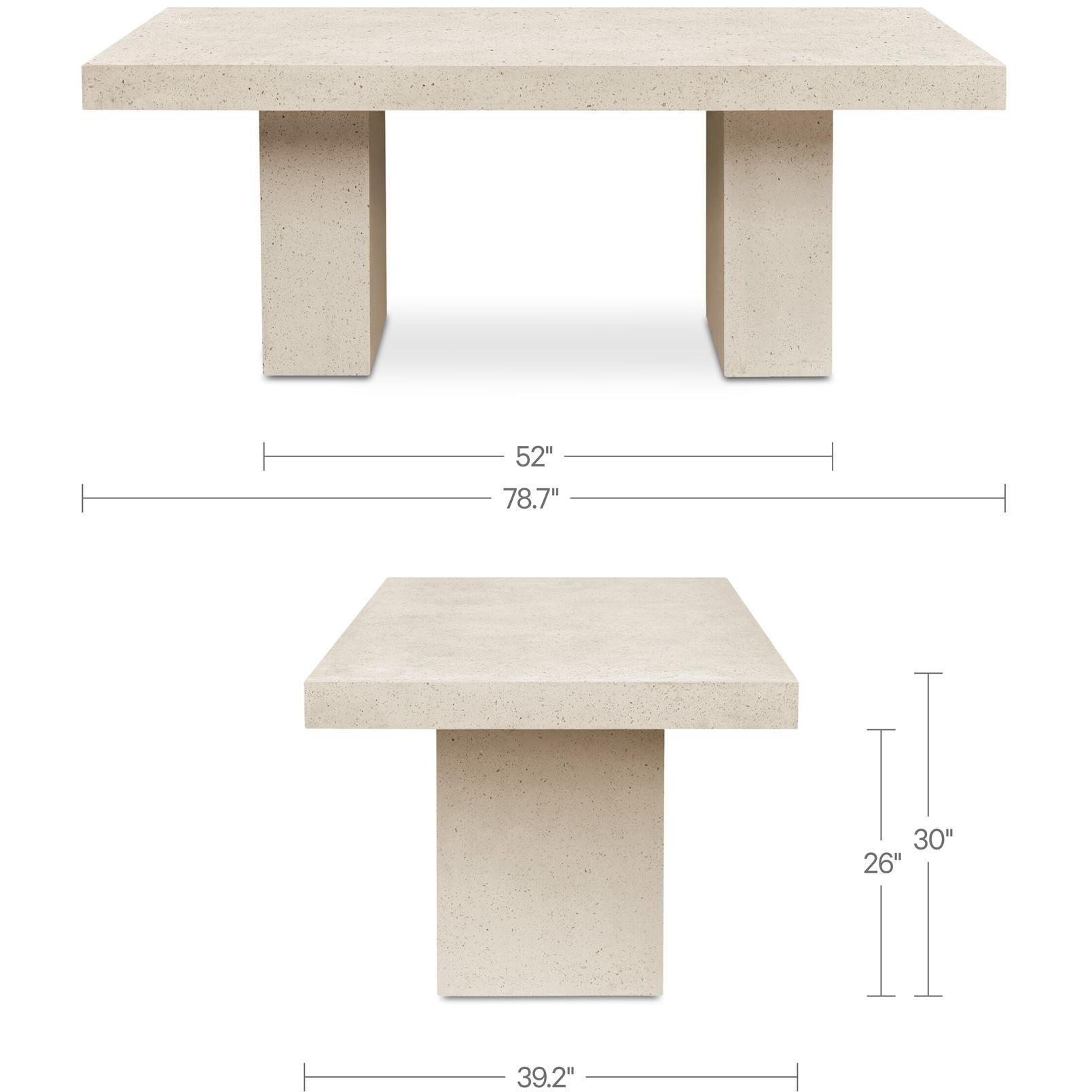 Antonius Outdoor Dining Table Terrazzo 3 Antonius Outdoor Dining Table Terrazzo - Image 3