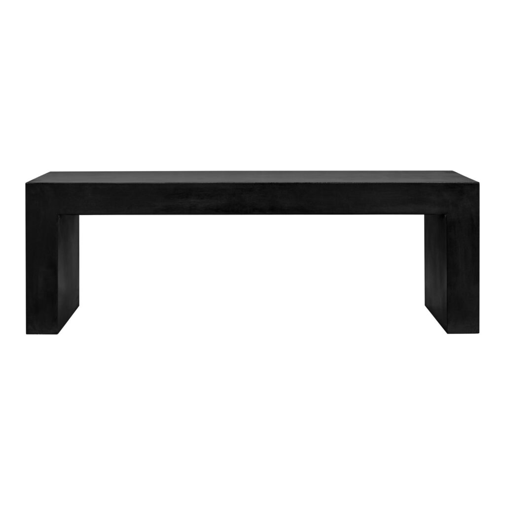 Lazarus Outdoor Bench Black BQ-1005-02 BQ 1005 02