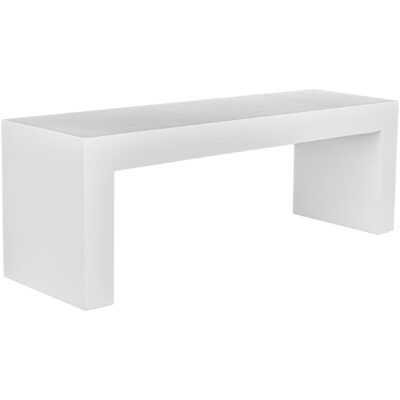 Lazarus Outdoor Bench White BQ-1005-18 BQ 1005 18 01