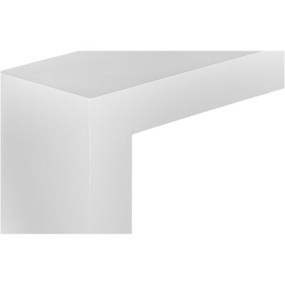 Lazarus Outdoor Bench White BQ-1005-18 BQ 1005 18 04