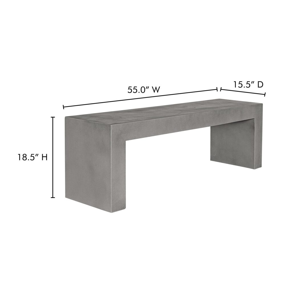 Lazarus Outdoor Bench - Image 6