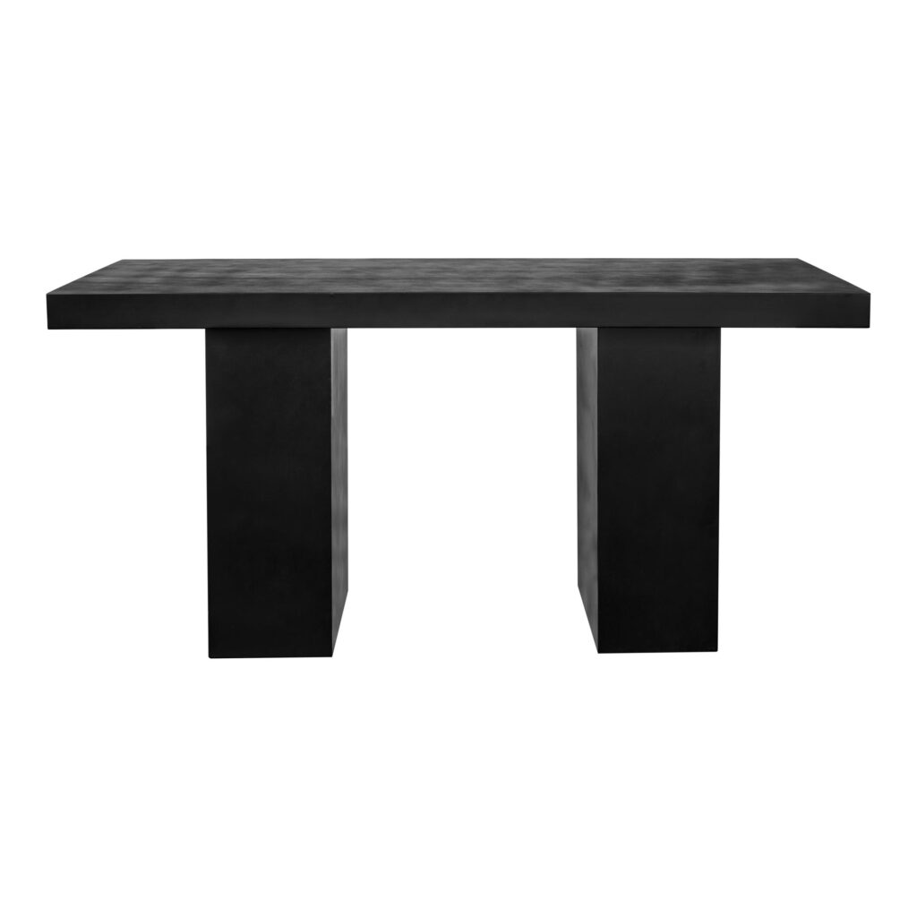 Aurelius 2 Outdoor Dining Table Black BQ-1021-02-0 BQ 1021 02