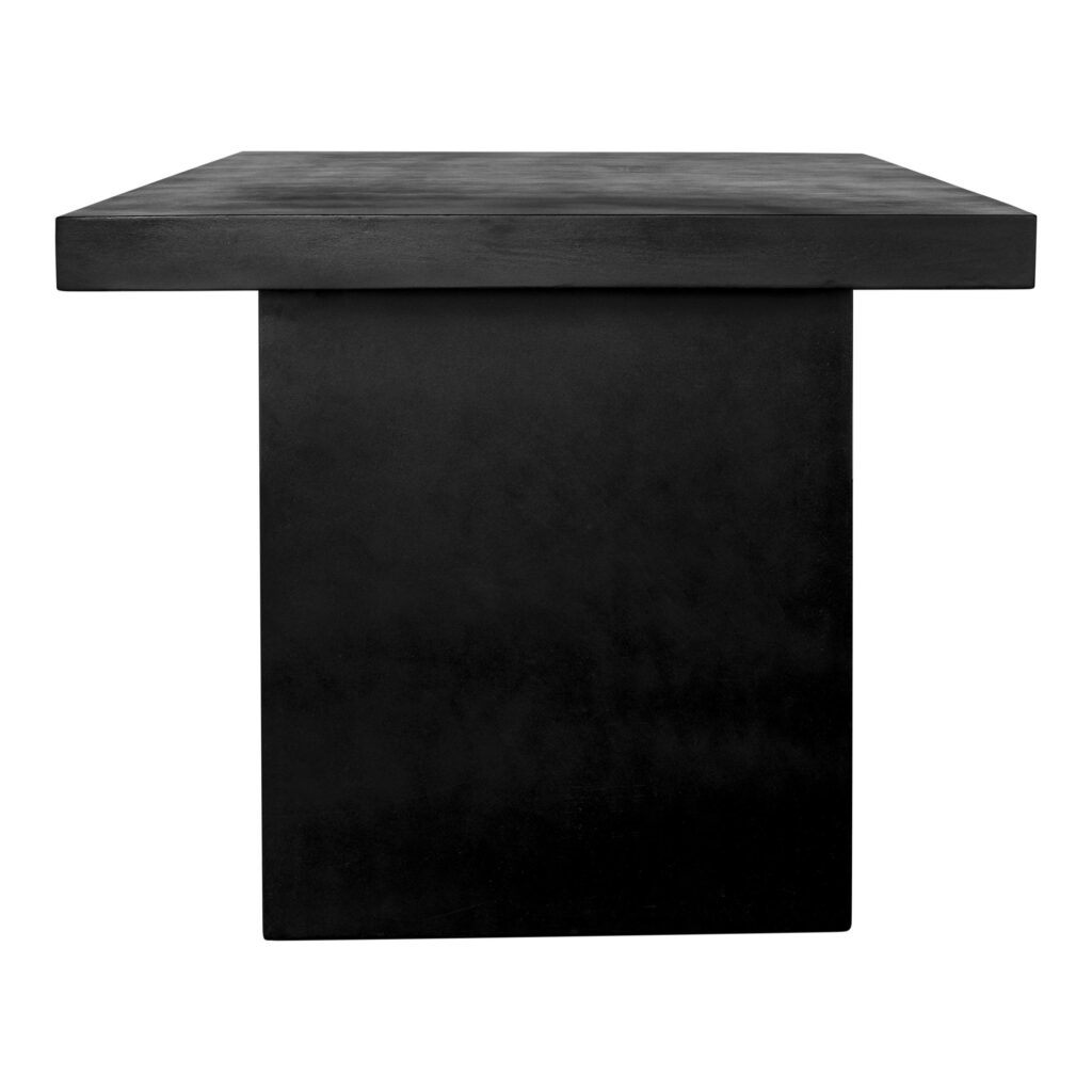 Aurelius 2 Outdoor Dining Table Black BQ-1021-02-0 BQ 1021 02 02