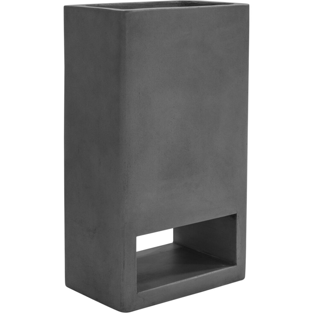 Bristol Planter Concrete Grey BQ-1049-25 BQ 1049 25 01