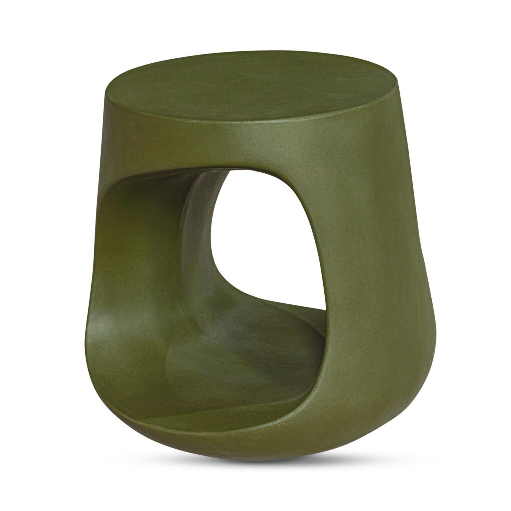 Rothko Outdoor Stool Green - Image 2