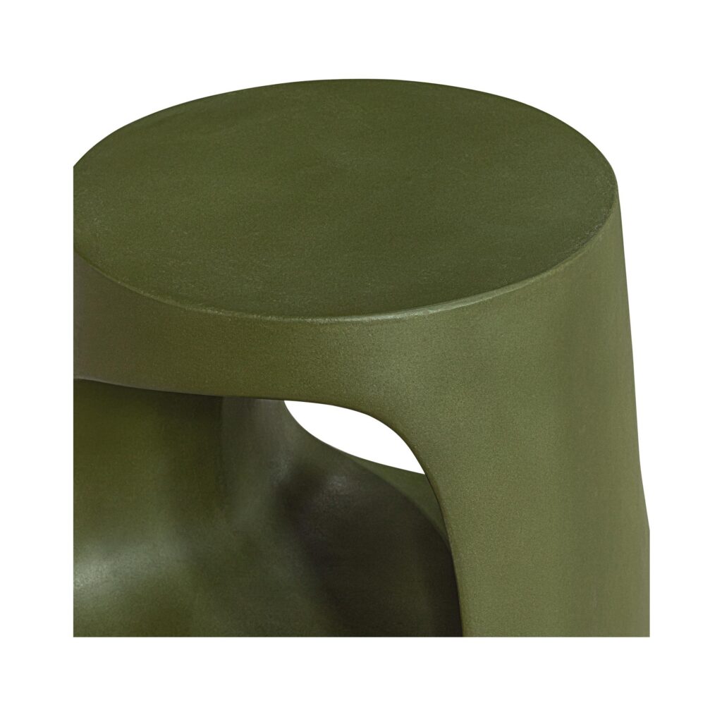 Rothko Outdoor Stool Green - Image 4