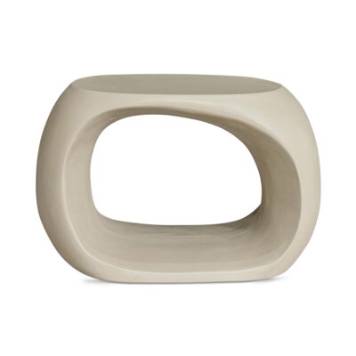 Albers Outdoor Stool Cream White