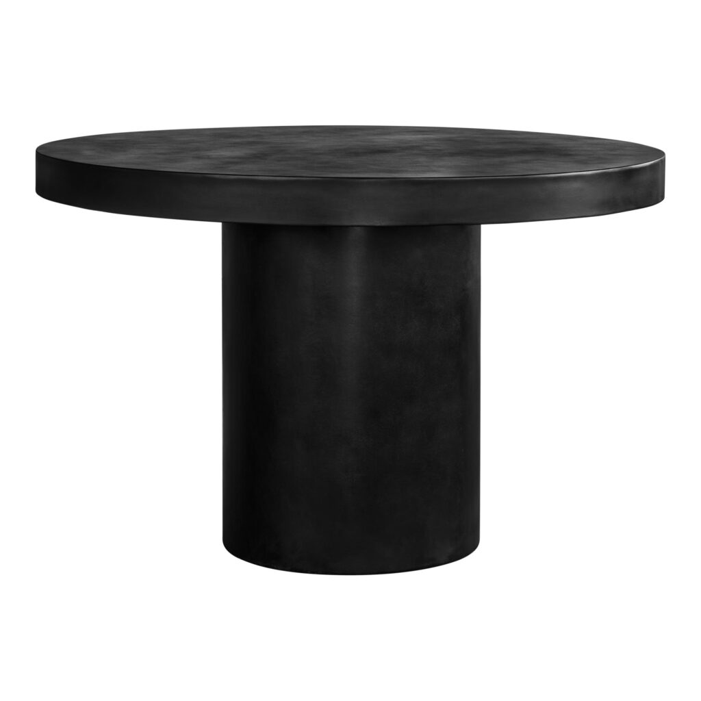 Cassius Outdoor Dining Table Black BQ-1057-02-0 BQ 1057 02