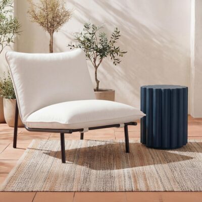Taffy Accent Table Navy Blue 8 Taffy Accent Table Navy Blue BQ-1062-46 BQ 1062 46 10