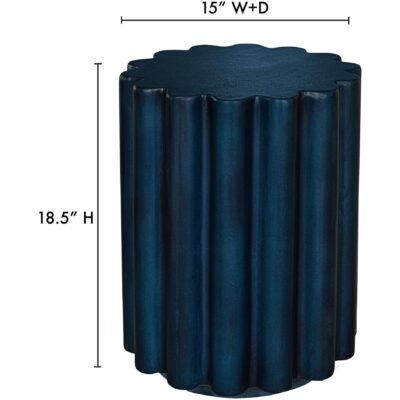 Taffy Accent Table Navy Blue 9 Taffy Accent Table Navy Blue BQ-1062-46 BQ 1062 46 70