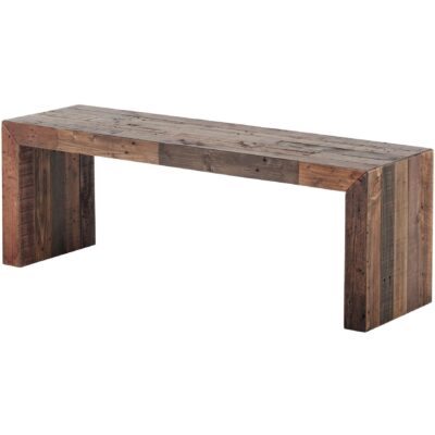 Vintage Bench Small Light Brown BT-1003-01 BT 1003 01 02