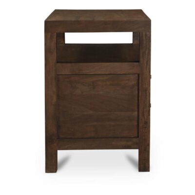 Windsor Nightstand Dark Brown BV-1036-20 BV 1036 20 Windsor side right01 shadsilo