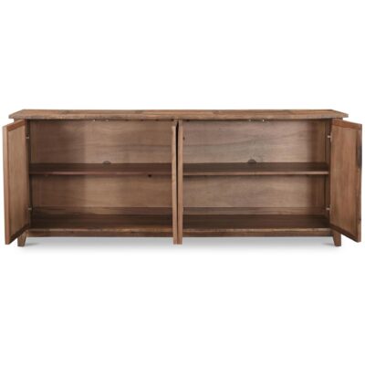 Augusta Sideboard Brown BV-1037-03 BV 1037 03 Augusta front open shadsilo