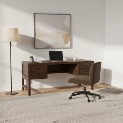 Windsor Desk Dark Brown BV-1039-20 BV 1039 20 00