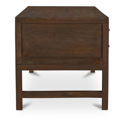 Windsor Desk Dark Brown BV-1039-20 BV 1039 20 Windsor side right shadsilo