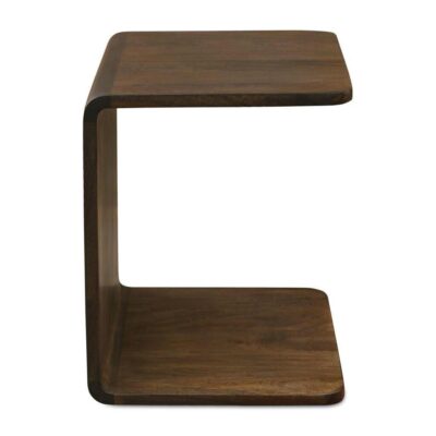 Carrie Side Table Dark Brown