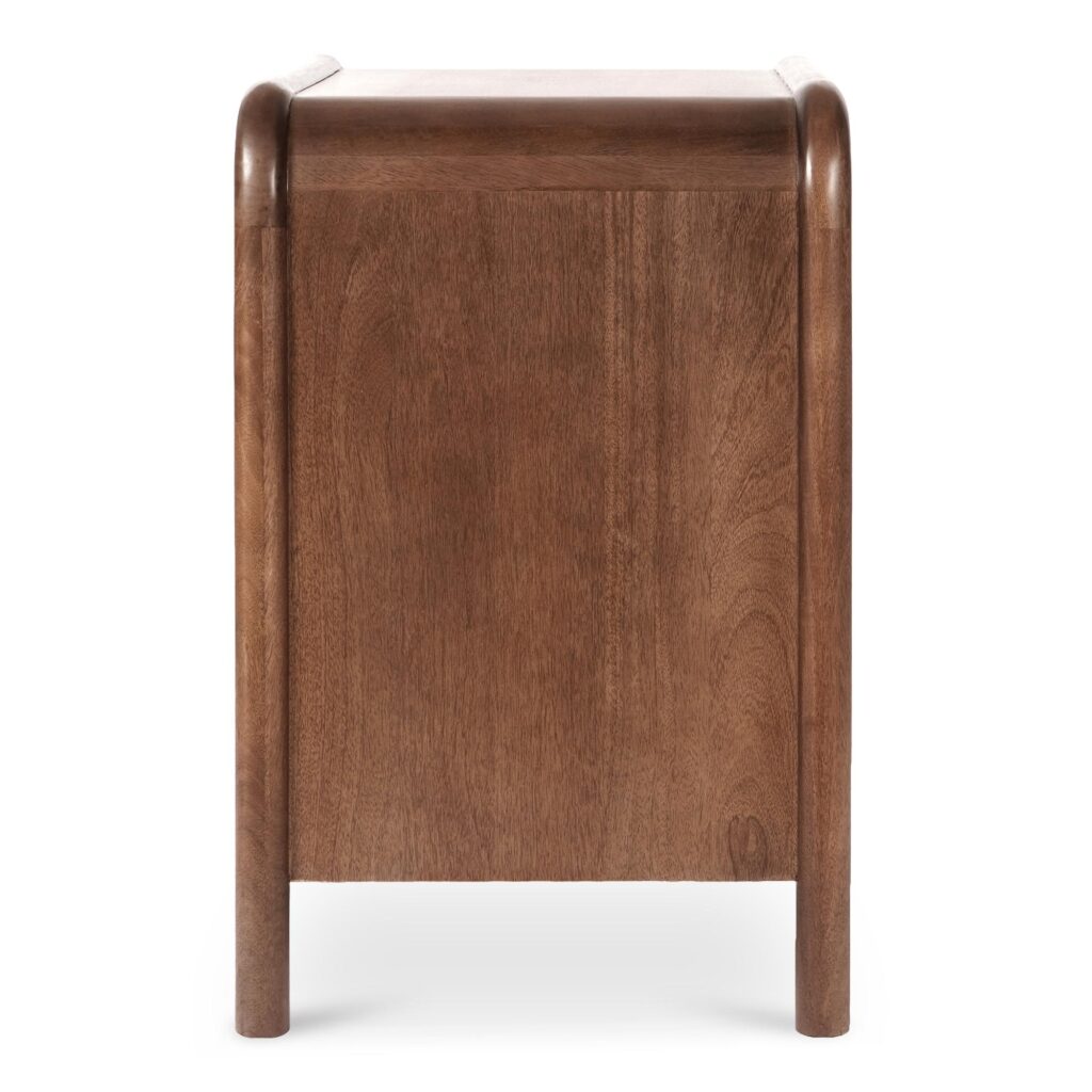 Rye 3 Drawer Nightstand Warm Brown - Image 5