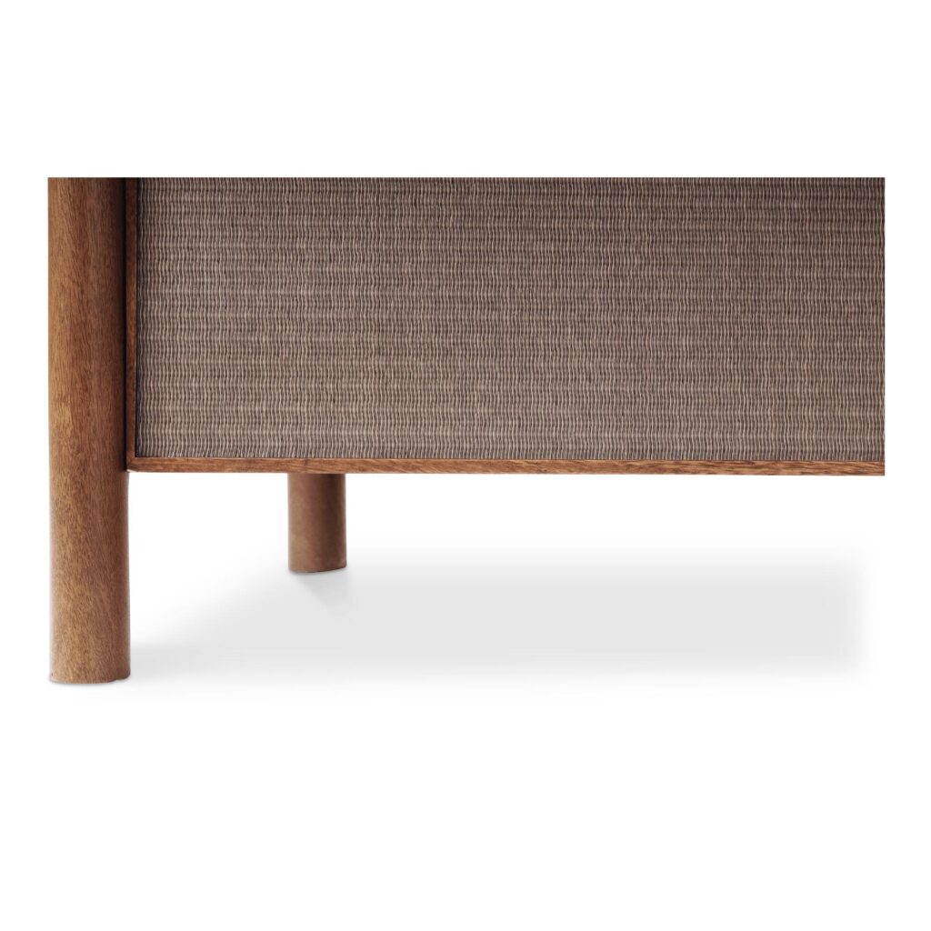 Rye 3 Drawer Nightstand Warm Brown - Image 9