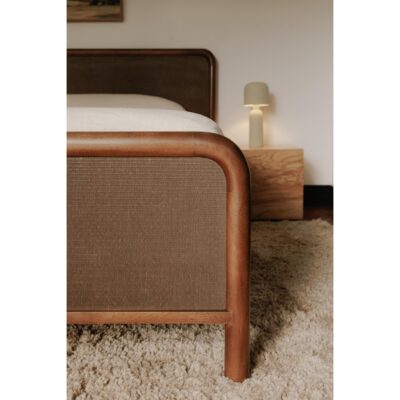 Rye Queen Bed Warm Brown 19 Rye Queen Bed Warm Brown BZ-1145-03-0 BZ 1145 03 0 31
