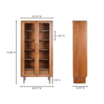 Orson Tall Cabinet Brown BZ-1155-03 BZ 1155 03 70