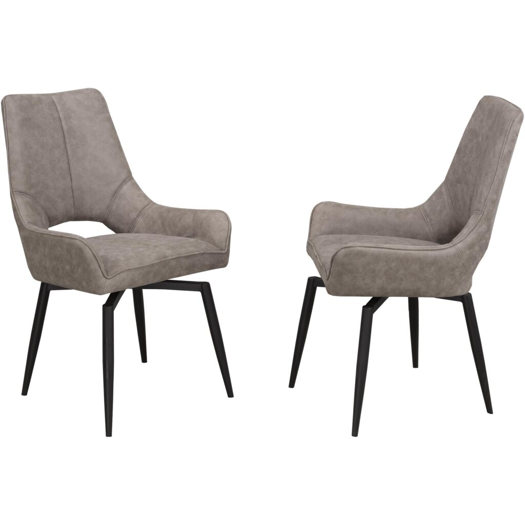 Electra Dining Chair - Set of 2 - Antique Brown - Image 2