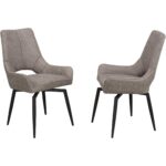 Electra Dining Chair - Set of 2 - Antique Brown C-1315Y-1 C 1315Y 1 2