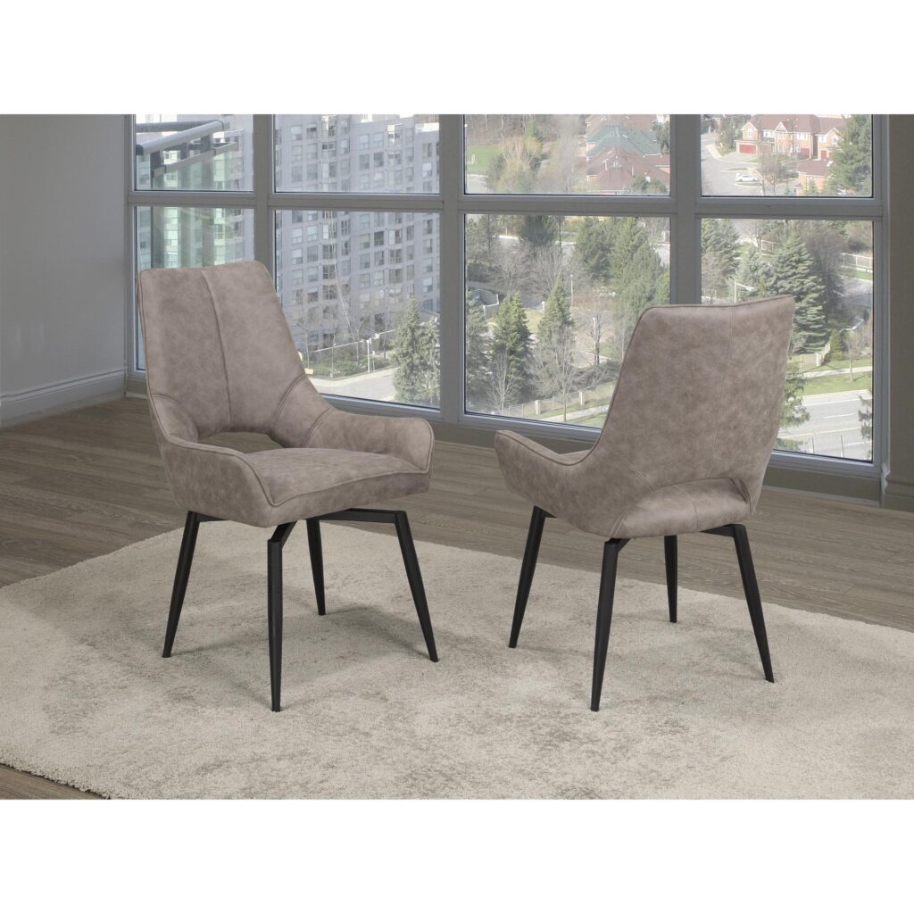 Electra Dining Chair - Set of 2 - Antique Brown - Image 3
