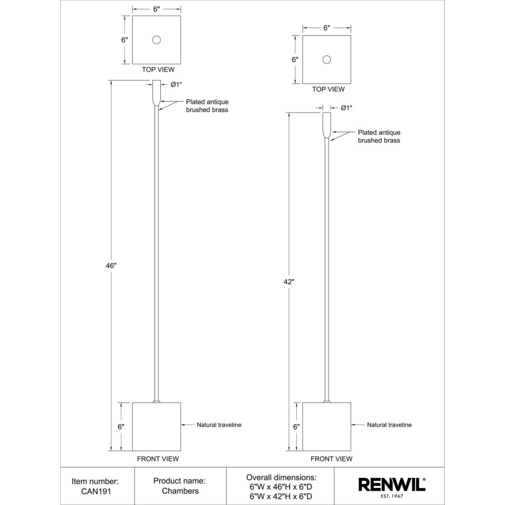 Chambers Candle Holder - Image 7