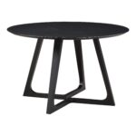 Godenza Dining Table Round Black Ash CB-1003-02-0 CB 1003 02 01