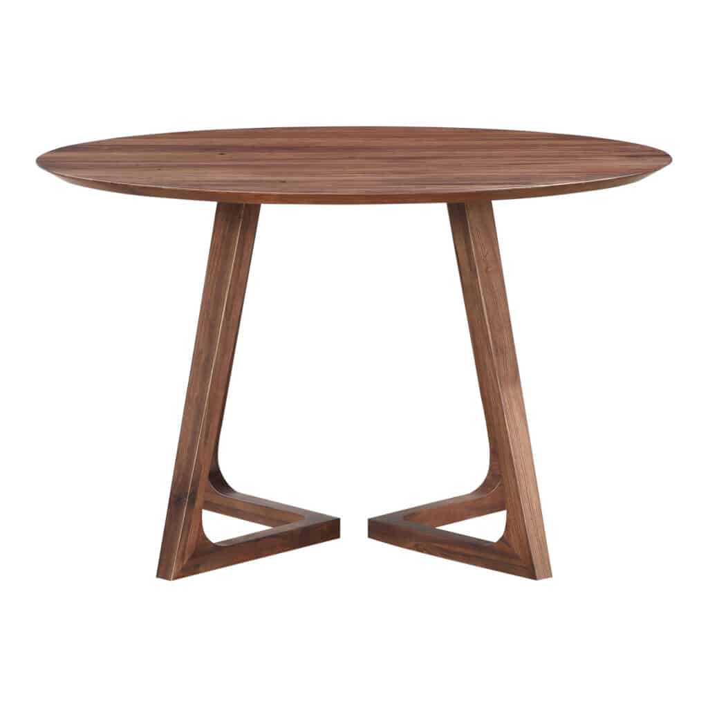 Godenza Dining Table Round Walnut CB-1003-03-0 CB 1003 03