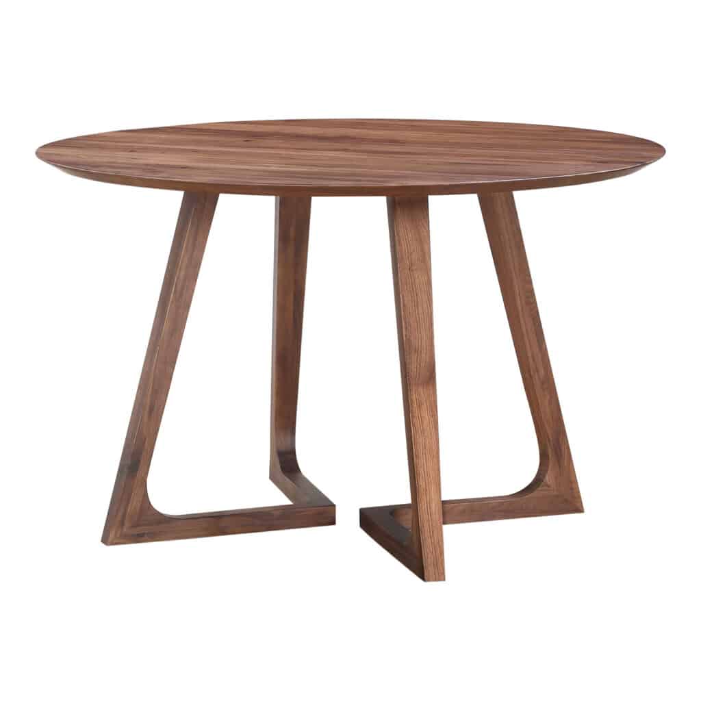 Godenza Dining Table Round Walnut CB-1003-03-0 CB 1003 03 01