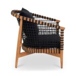 Kuna Outdoor Lounge Chair Black CV-1018-02 CV 1018 02 02