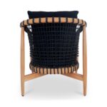 Kuna Outdoor Lounge Chair Black CV-1018-02 CV 1018 02 03