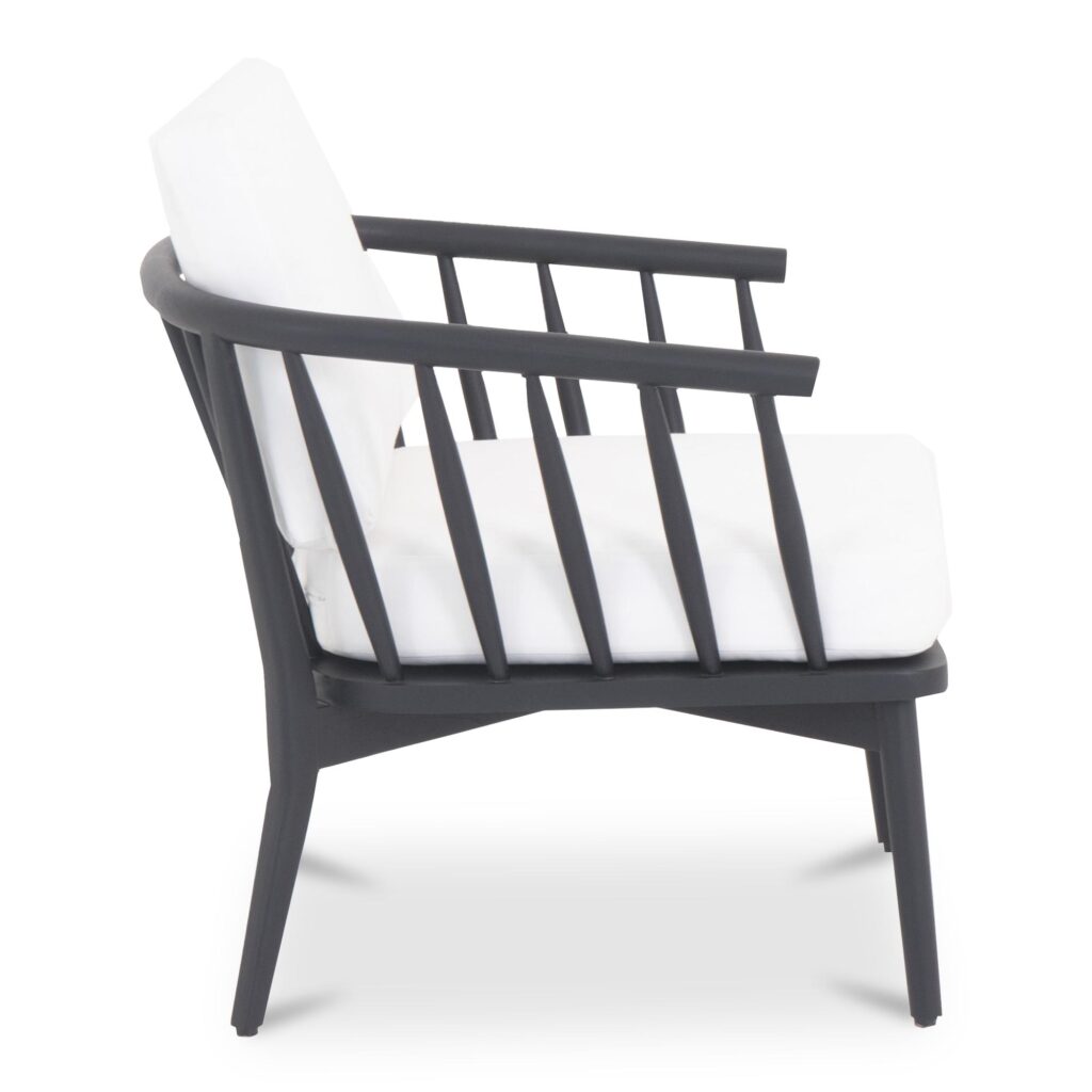 Wren Outdoor Lounge Chair Warm White - Image 3