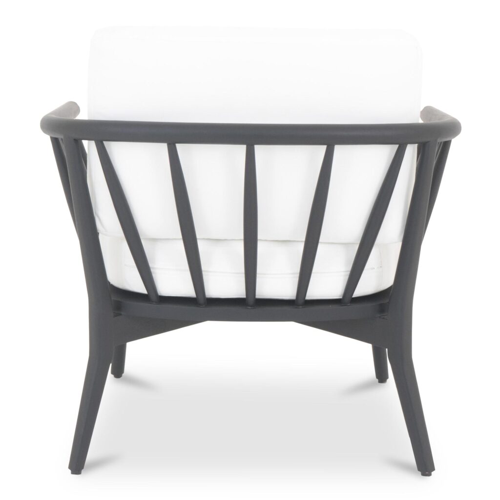 Wren Outdoor Lounge Chair Warm White - Image 4