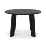 Delta Round Outdoor Dining Table Black CV-1024-02 CV 1024 02 02