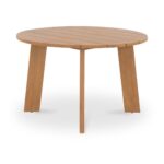 Delta Round Outdoor Dining Table Natural CV-1024-24 CV 1024 24 02