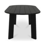 Delta Oval Outdoor Dining Table Black CV-1025-02 CV 1025 02 02