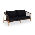 Kuna Outdoor Sofa Black CV-1027-02 CV 1027 02 01