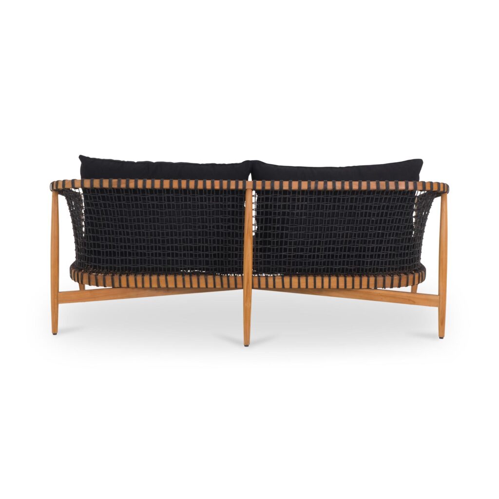 Kuna Outdoor Sofa Black - Image 4