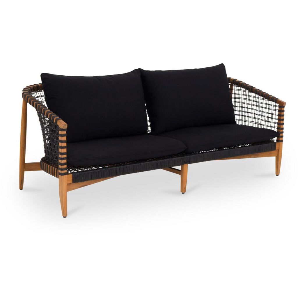 Kuna Outdoor Sofa Black - Image 2