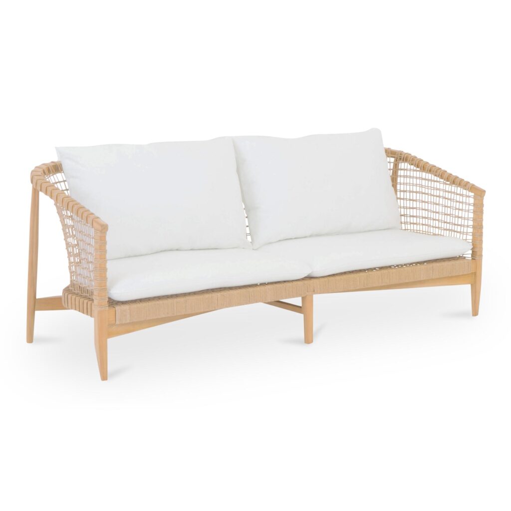 Kuna Outdoor Sofa White - Image 2