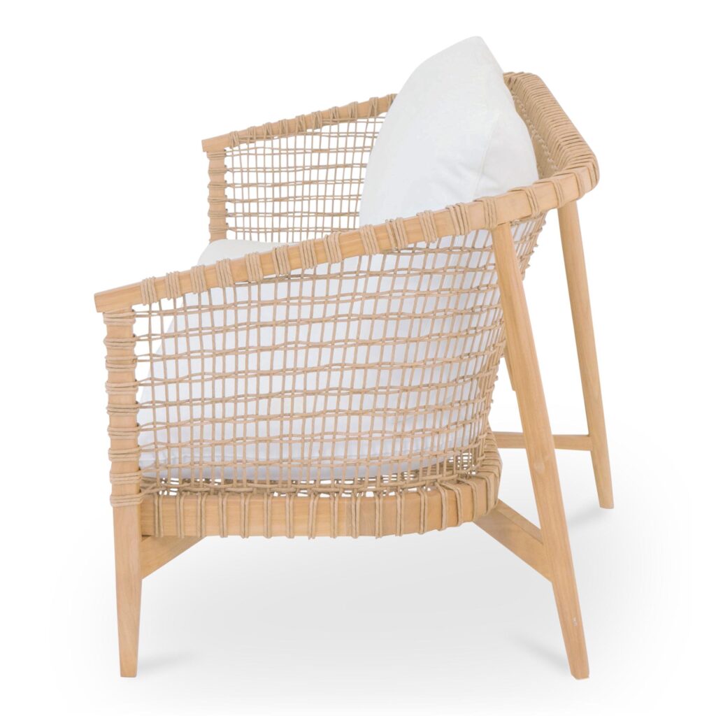 Kuna Outdoor Sofa White - Image 3