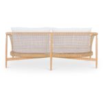 Kuna Outdoor Sofa White CV-1027-24 CV 1027 24 Kuna back shadsilo