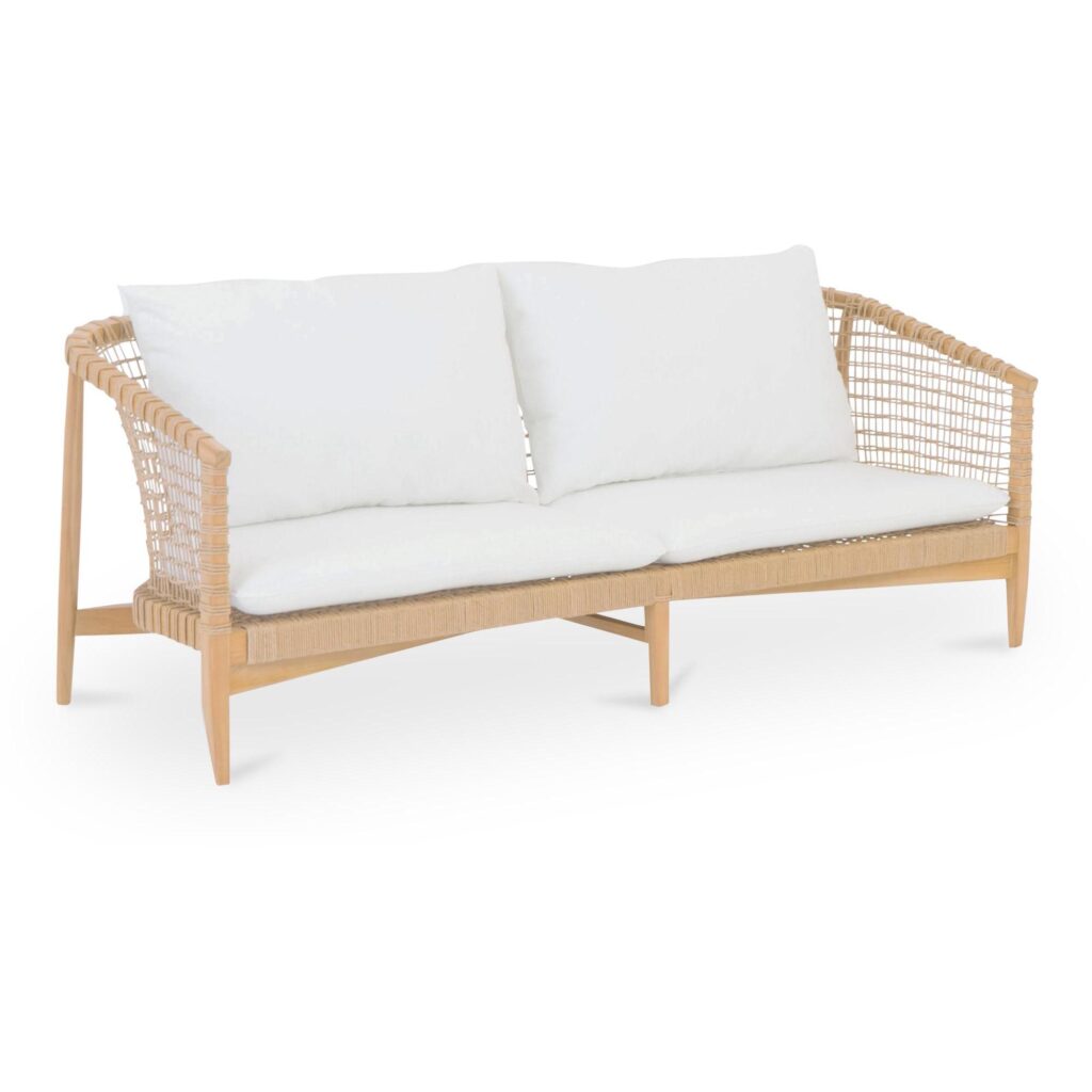 Kuna Outdoor Sofa White - Image 2