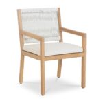 Luce Outdoor Dining Chair Natural CV-1028-24 CV 1028 24 01