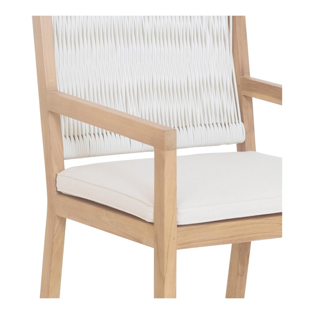 Luce Outdoor Dining Chair Natural - Image 5