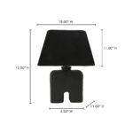 Yara Table Lamp Black DD-1052-02 DD 1052 02 70